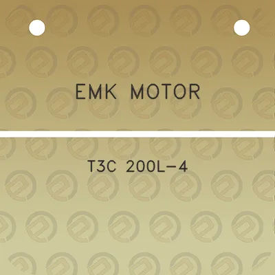 emk-motor-t3c-200l-4