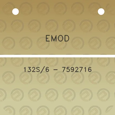 emod-132s6-7592716