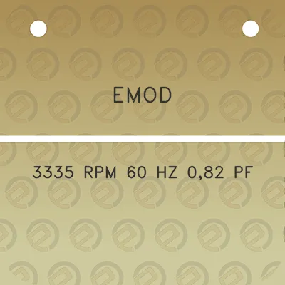 emod-3335-rpm-60-hz-082-pf