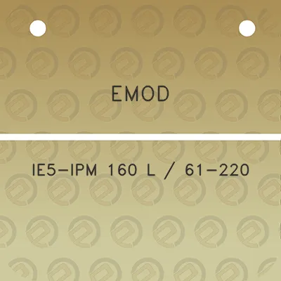 emod-ie5-ipm-160-l-61-220