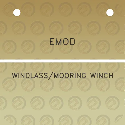 emod-windlassmooring-winch