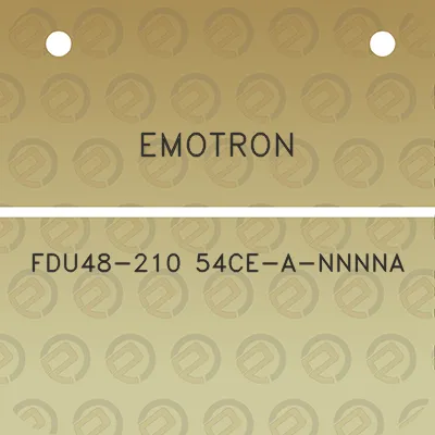 emotron-fdu48-210-54ce-a-nnnna