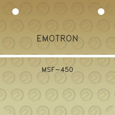 emotron-msf-450