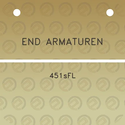 end-armaturen-451sfl