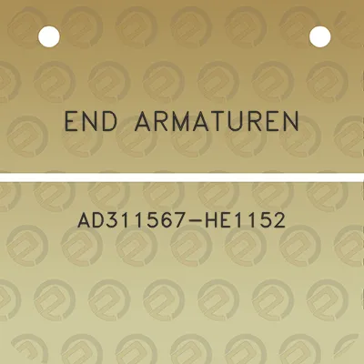 end-armaturen-ad311567-he1152