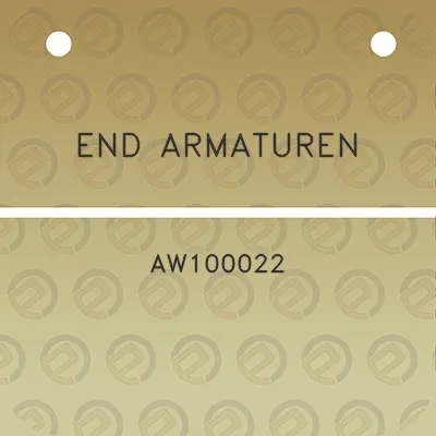 end-armaturen-aw100022