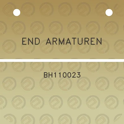 end-armaturen-bh110023