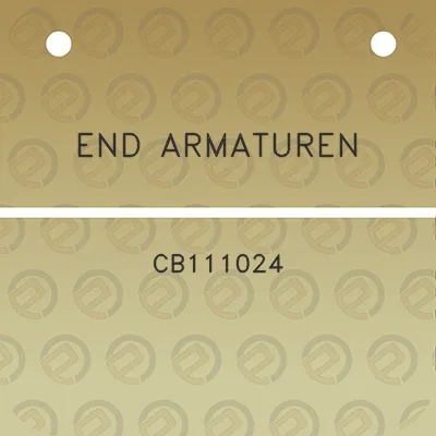 end-armaturen-cb111024