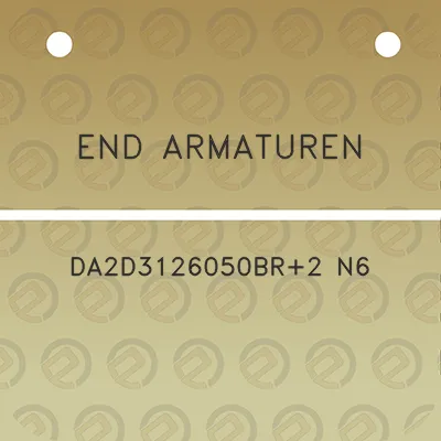 end-armaturen-da2d3126050br2-n6