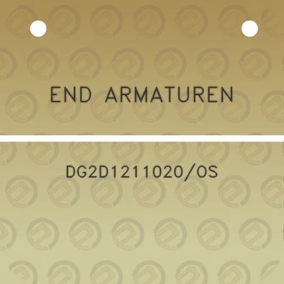 end-armaturen-dg2d1211020os