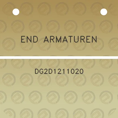 end-armaturen-dg2d1211020