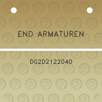 end-armaturen-dg2d2122040