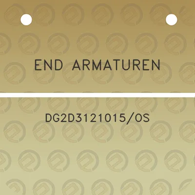 end-armaturen-dg2d3121015os