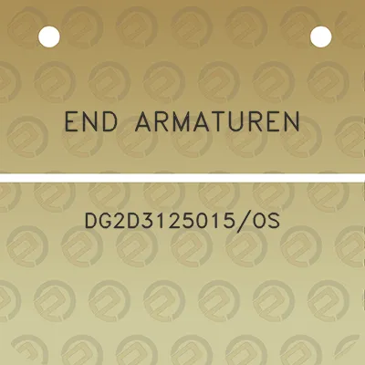 end-armaturen-dg2d3125015os