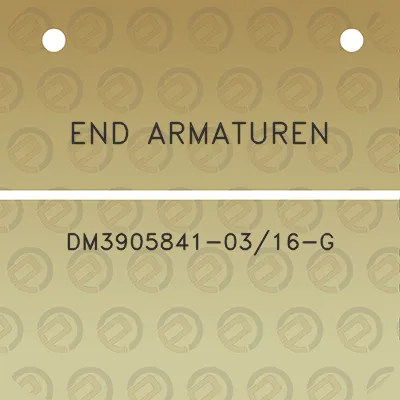 end-armaturen-dm3905841-0316-g