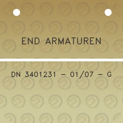 end-armaturen-dn-3401231-0107-g