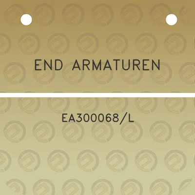 end-armaturen-ea300068l