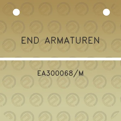 end-armaturen-ea300068m