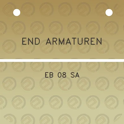 end-armaturen-eb-08-sa