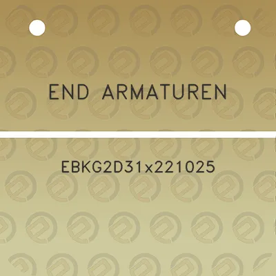 end-armaturen-ebkg2d31x221025