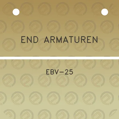 end-armaturen-ebv-25