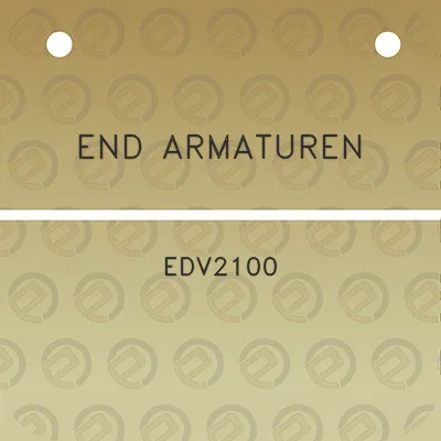 end-armaturen-edv2100