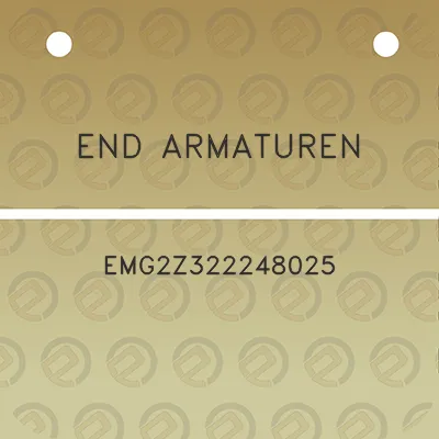 end-armaturen-emg2z322248025