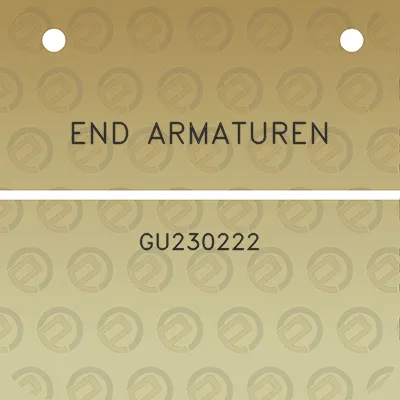 end-armaturen-gu230222