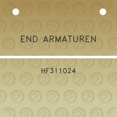 end-armaturen-hf311024