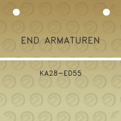 end-armaturen-ka28-ed55