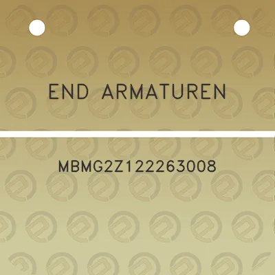 end-armaturen-mbmg2z122263008