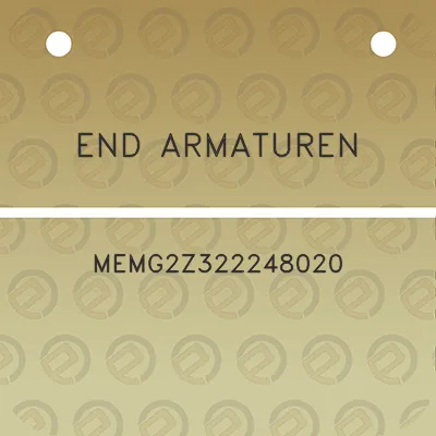 end-armaturen-memg2z322248020