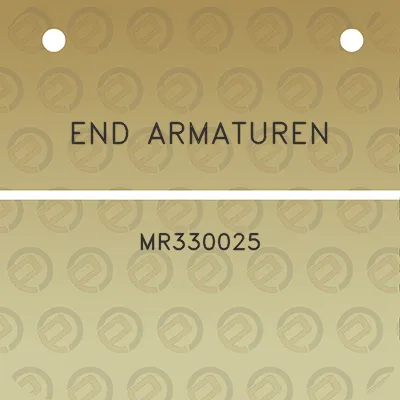 end-armaturen-mr330025