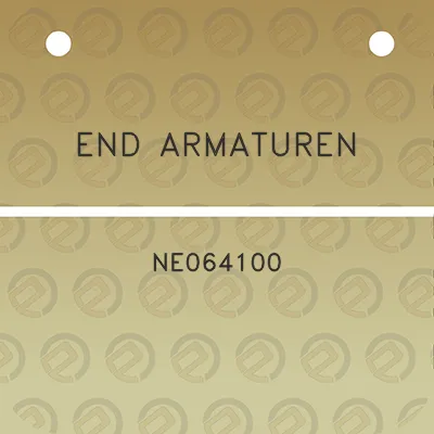 end-armaturen-ne064100