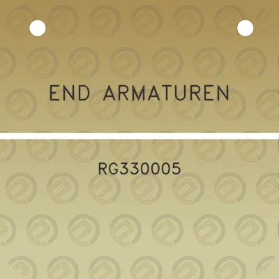 end-armaturen-rg330005