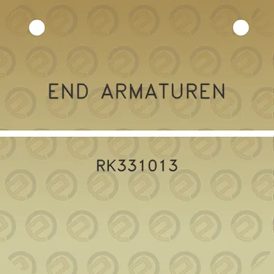 end-armaturen-rk331013