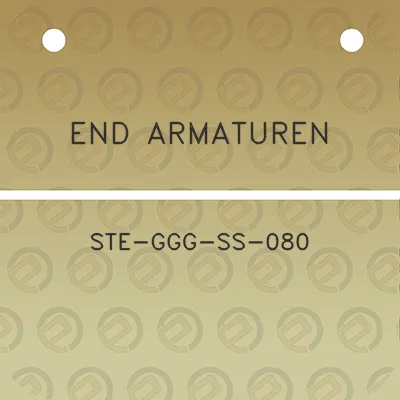 end-armaturen-ste-ggg-ss-080