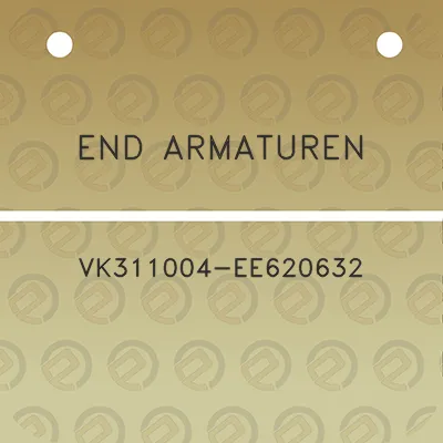 end-armaturen-vk311004-ee620632