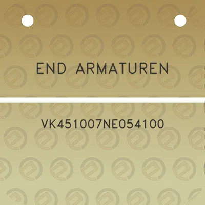 end-armaturen-vk451007ne054100