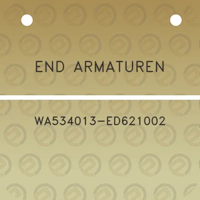 end-armaturen-wa534013-ed621002