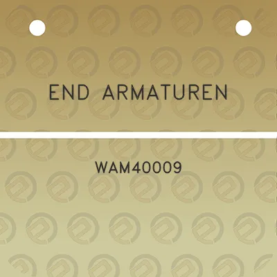 end-armaturen-wam40009