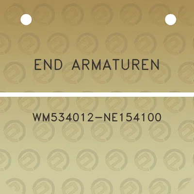 end-armaturen-wm534012-ne154100