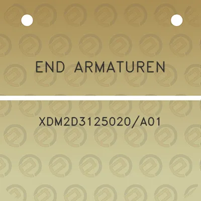 end-armaturen-xdm2d3125020a01