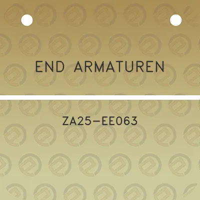 end-armaturen-za25-ee063