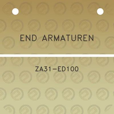 end-armaturen-za31-ed100