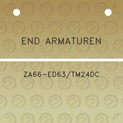 end-armaturen-za66-ed63tm24dc