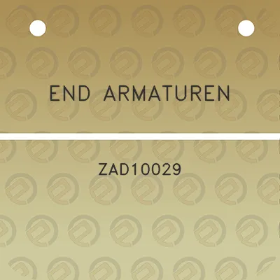 end-armaturen-zad10029