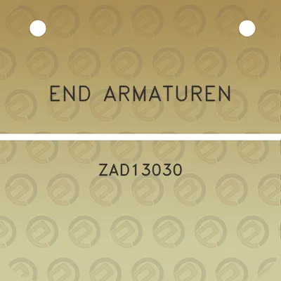 end-armaturen-zad13030