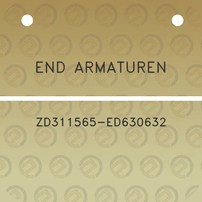 end-armaturen-zd311565-ed630632