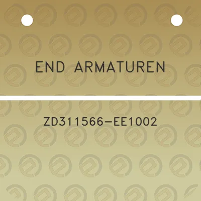 end-armaturen-zd311566-ee1002